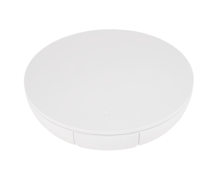 Manufacturer angled view of the whole white Araknis 530 Wi-Fi 7 access point