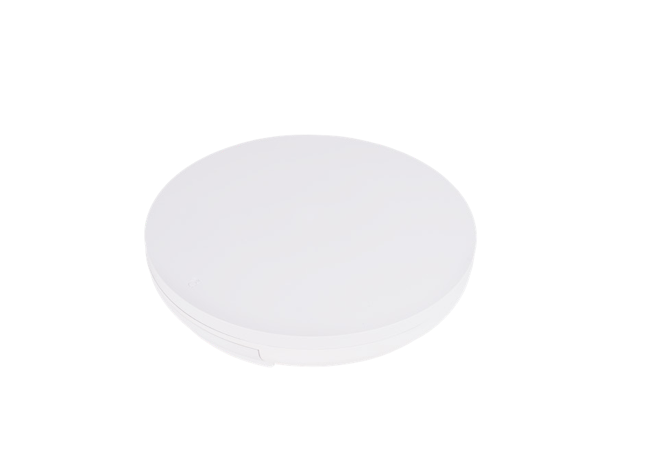 Manufacturer angled view of the whole white Araknis 830 Wi-Fi 7 access point
