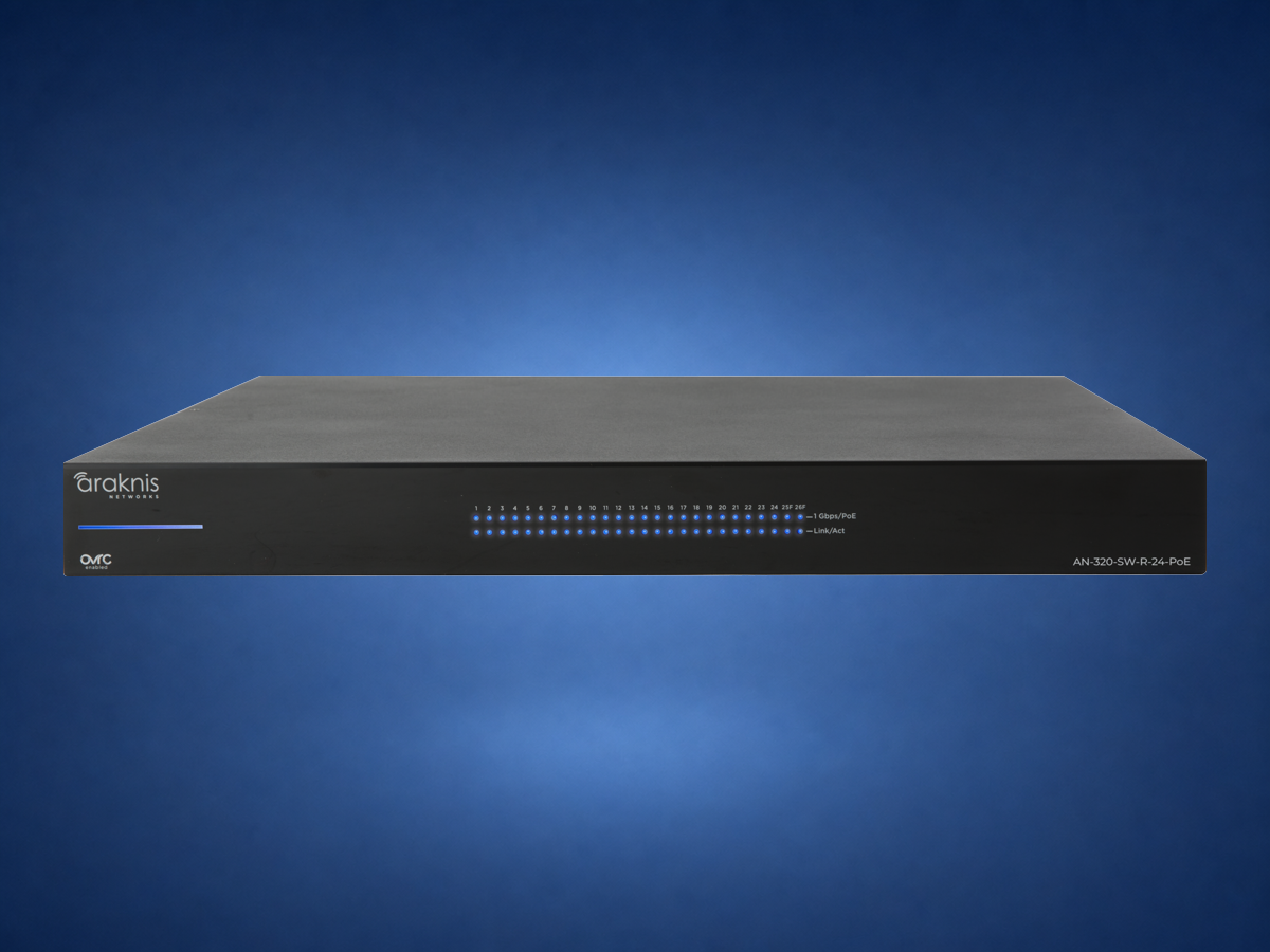 Araknis 320 24-port PoE switch