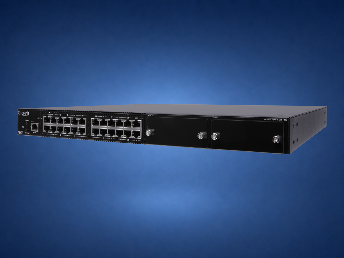 Araknis 920 24-port 10-gigabit PoE switch