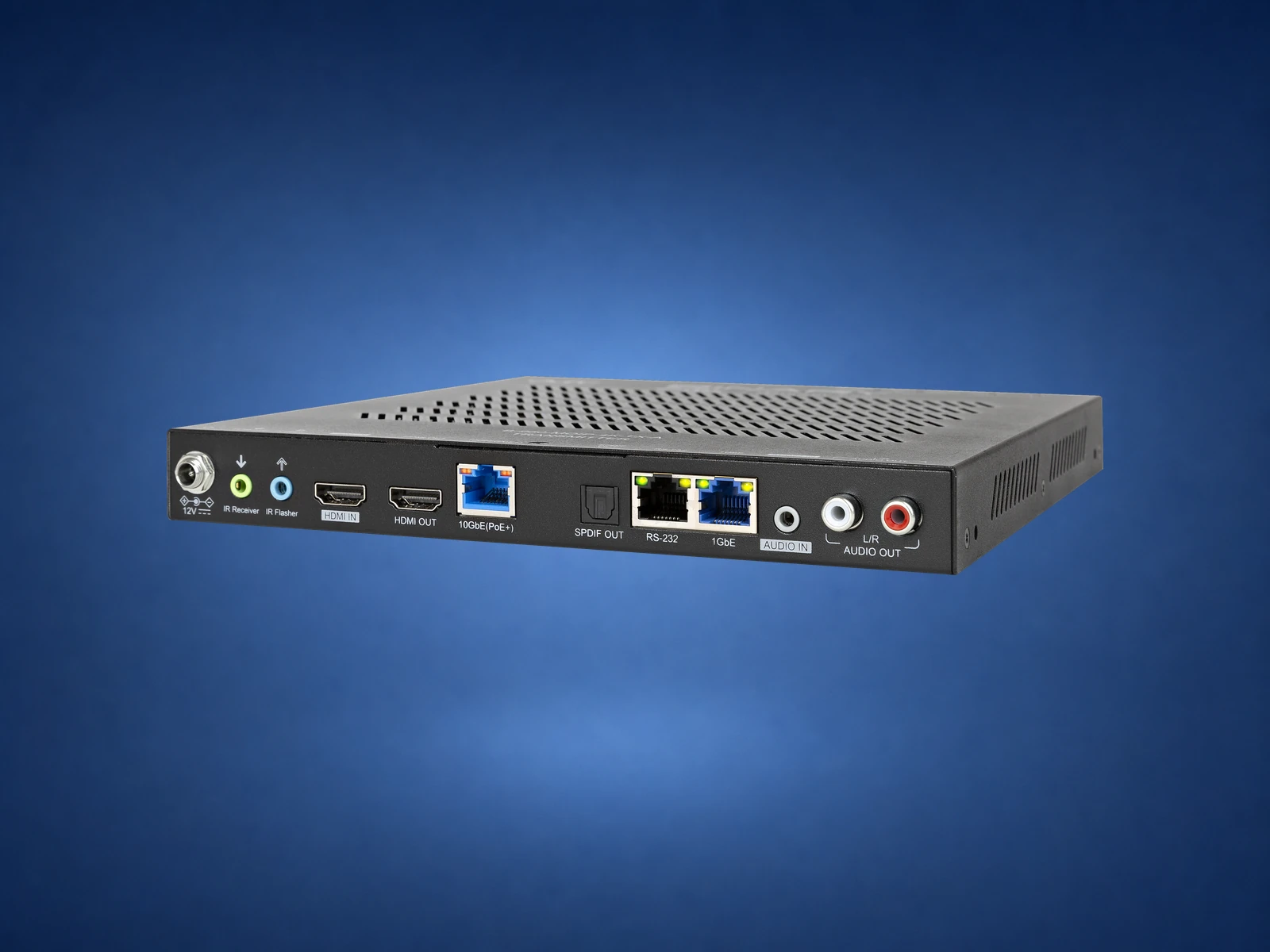 Binary 960 MoIP transmitter on blue