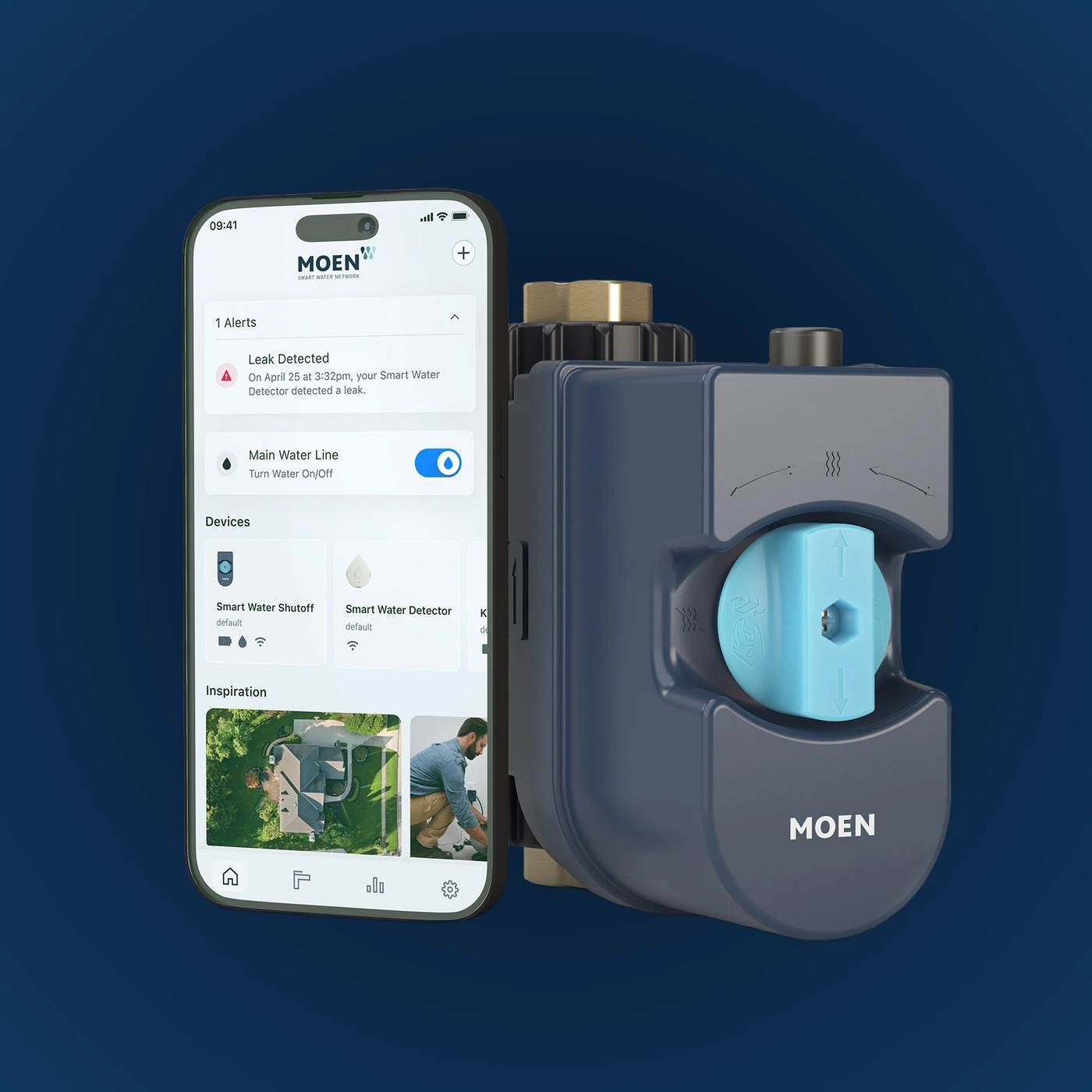 Water Leak Detection and Automatic Shutoff for Control4