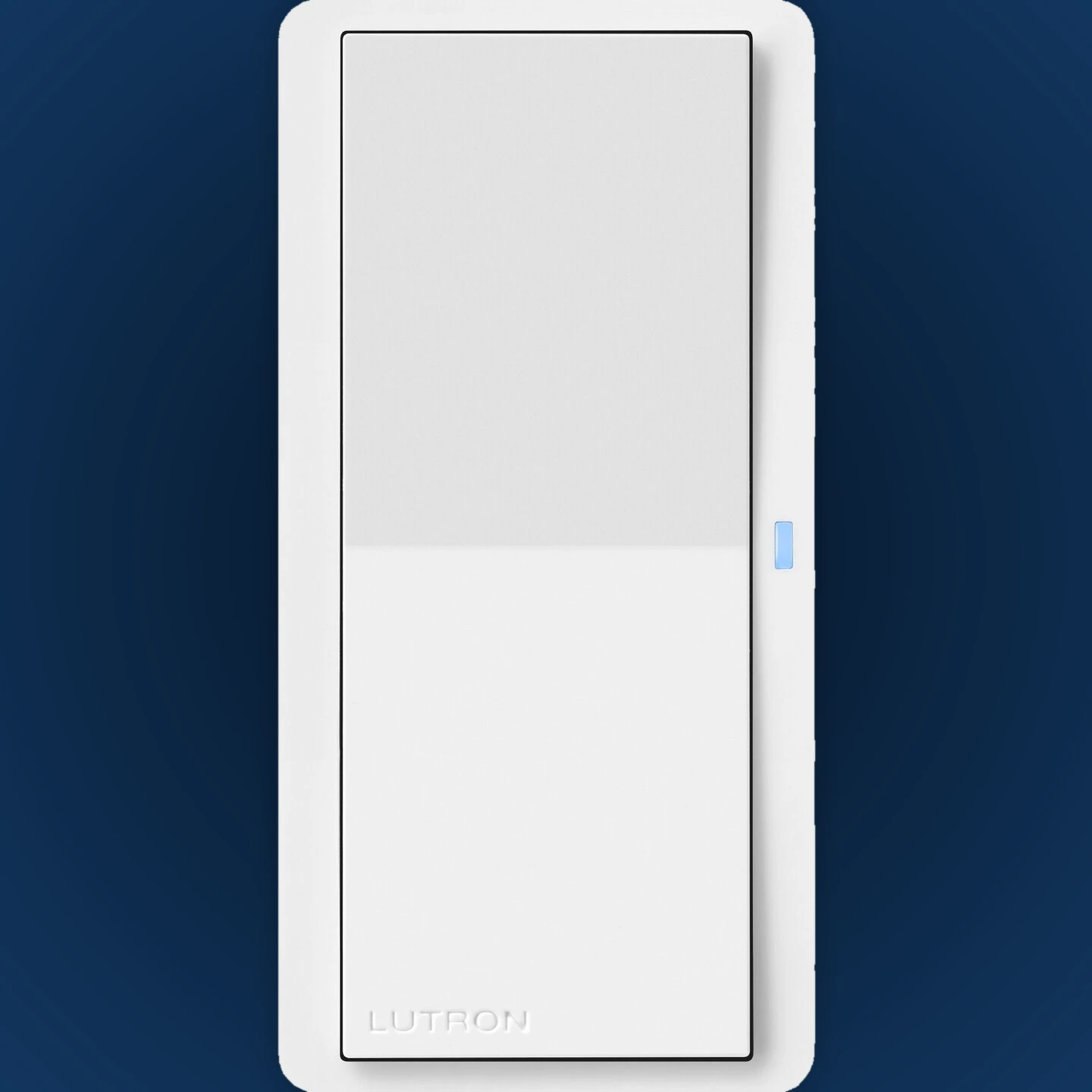 White Lutron Pico paddle remote