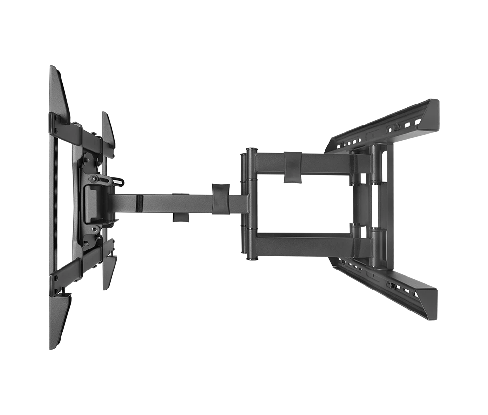 Strong Carbon dual-arm articulating television mount fully extended