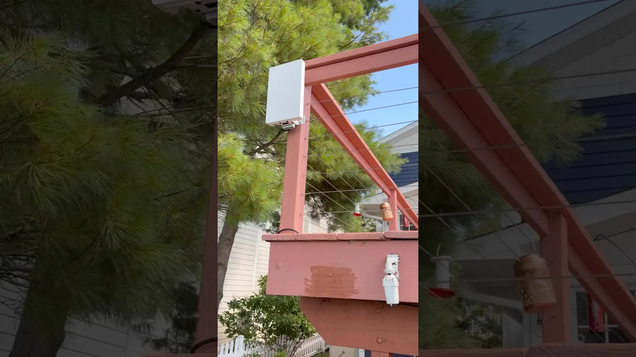 Araknis outdoor WiFi access point mounted by Denali Tech
