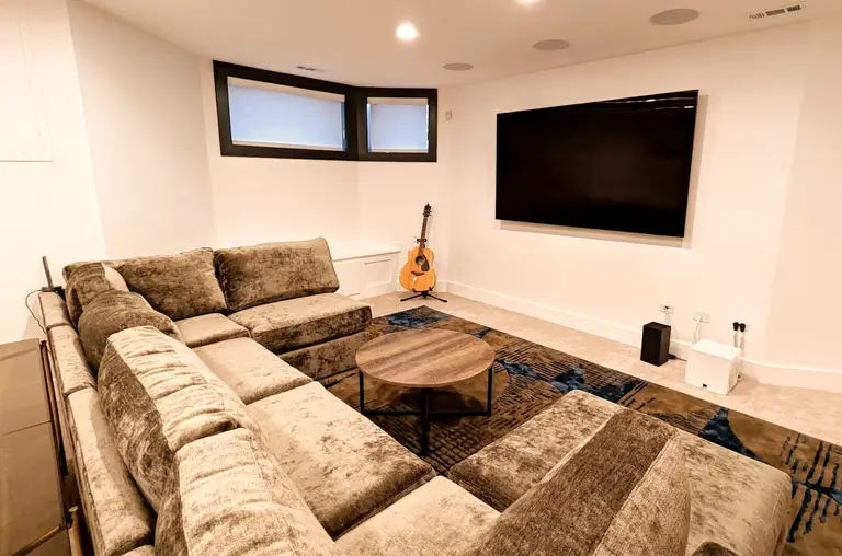 Modern Media Room Installation