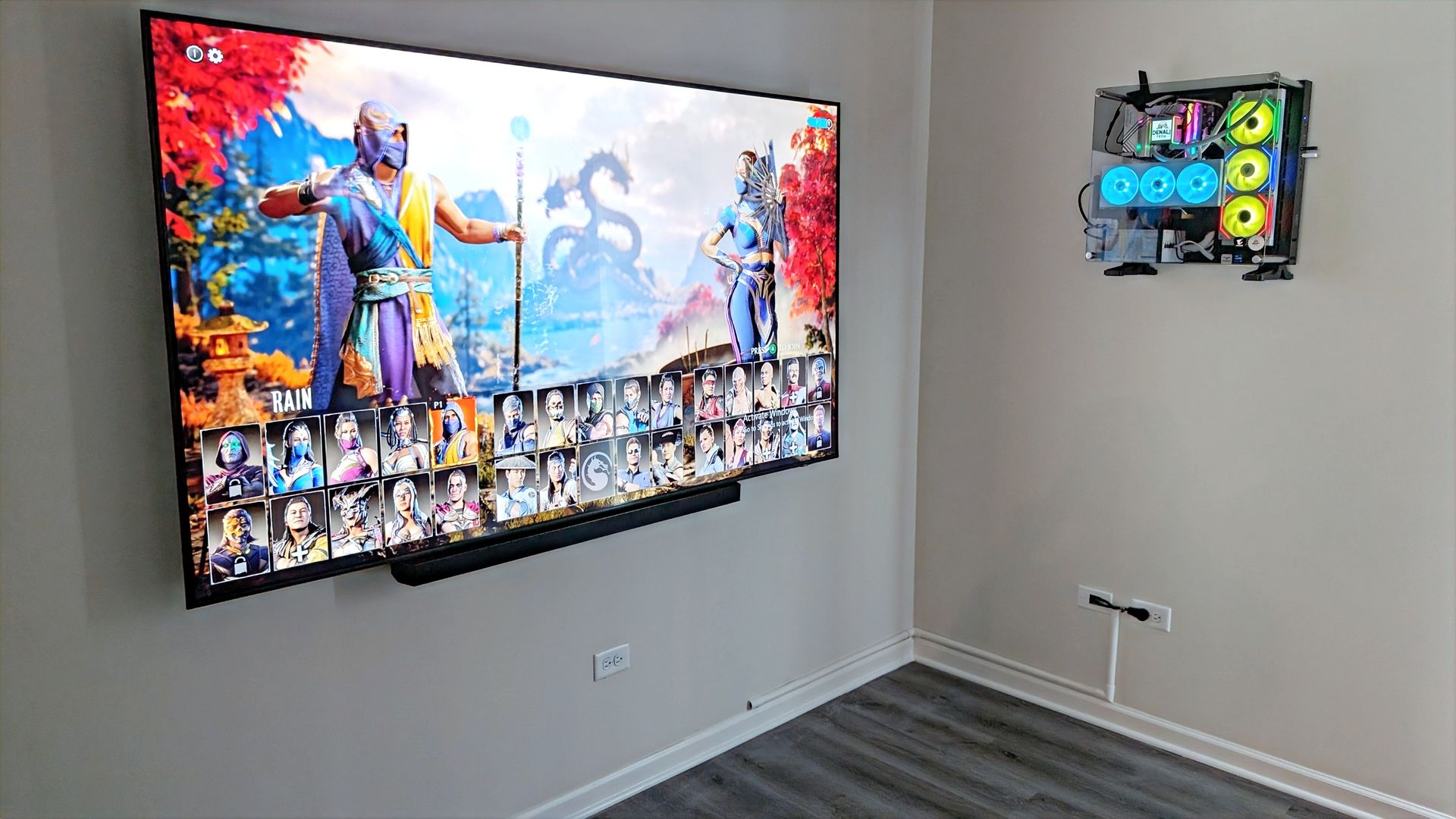 Gaming Room Setup