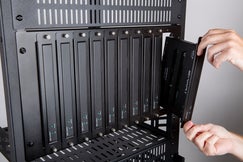 Binary video-distribution rack reference
