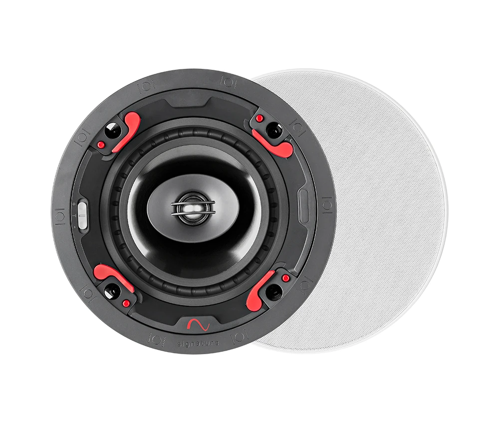 Signature 5 SIG-56-IC speaker with its full round grille