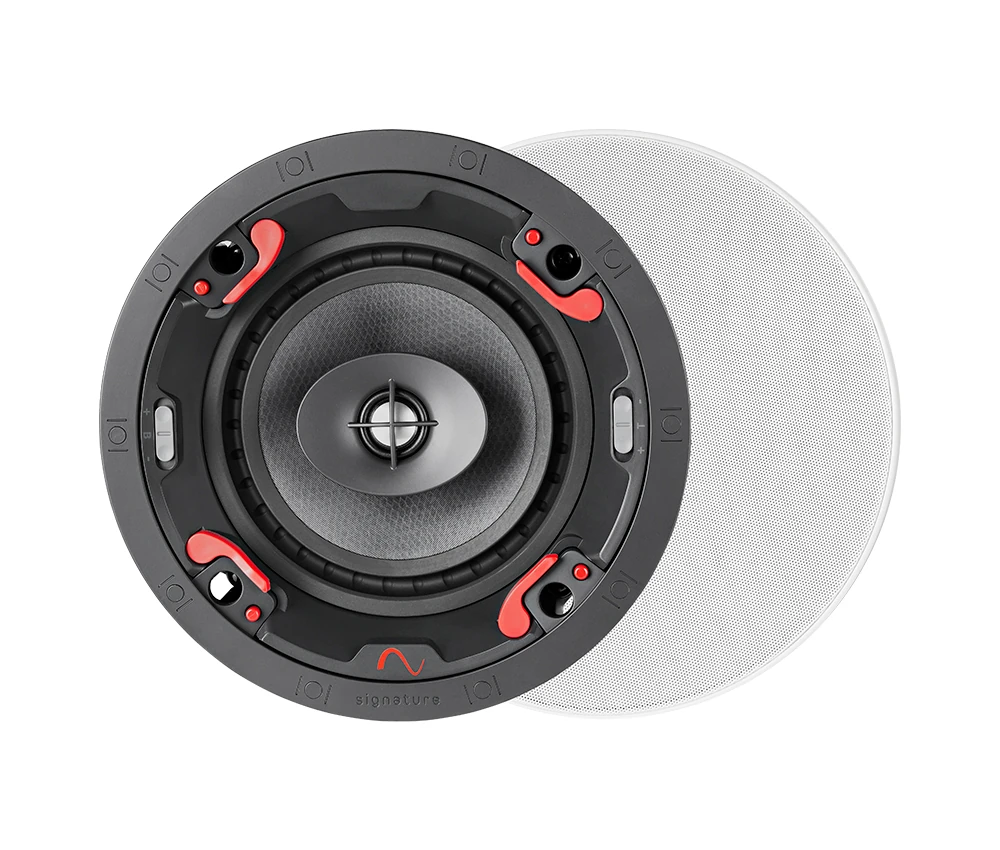 Signature 7 SIG-76-IC speaker with its full round grille